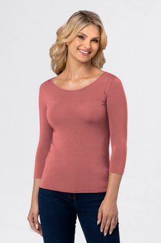 MANATI 3/4 - 3/4 sleeve blouse in antique pink