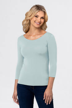 MANATI 3/4 - 3/4 sleeve blouse in sage color