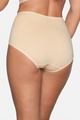 Majtki damskie z wysokim stanem 185 kolor: beż