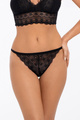 Koronkowe stringi NERO kolor czarny