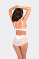 Białe majtki damskie z wysokim stanem BBL 190