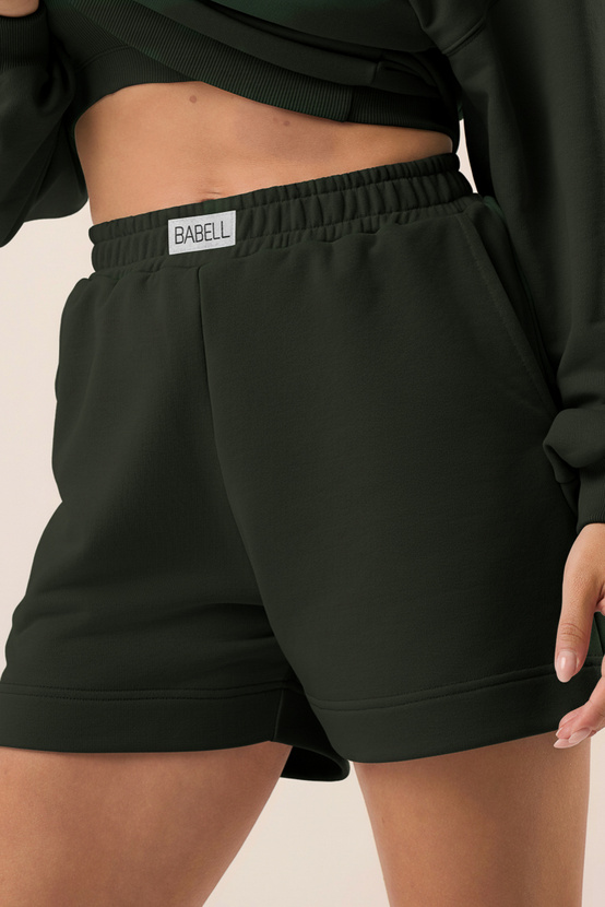 Spodenki dresowe w kolorze midnight forest