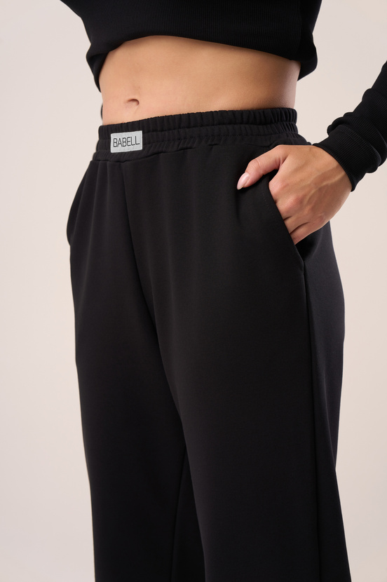 Długie spodnie dresowe w kolorze black
