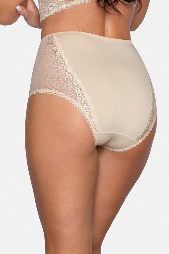 Figi damskie z wysokim stanem 184 kolor: beż