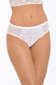 Klasyczne figi damskie z koronką BBL 153 kolor biały