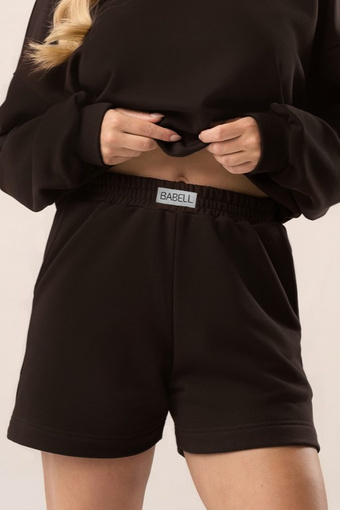 Spodenki dresowe w kolorze praline