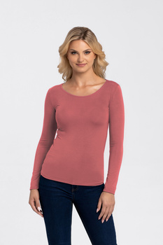 MANATI - bluzka z długim rękawem w kolorze antycznego różu